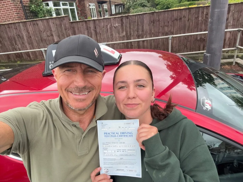 Beginner friendly driving lessons in Darlington